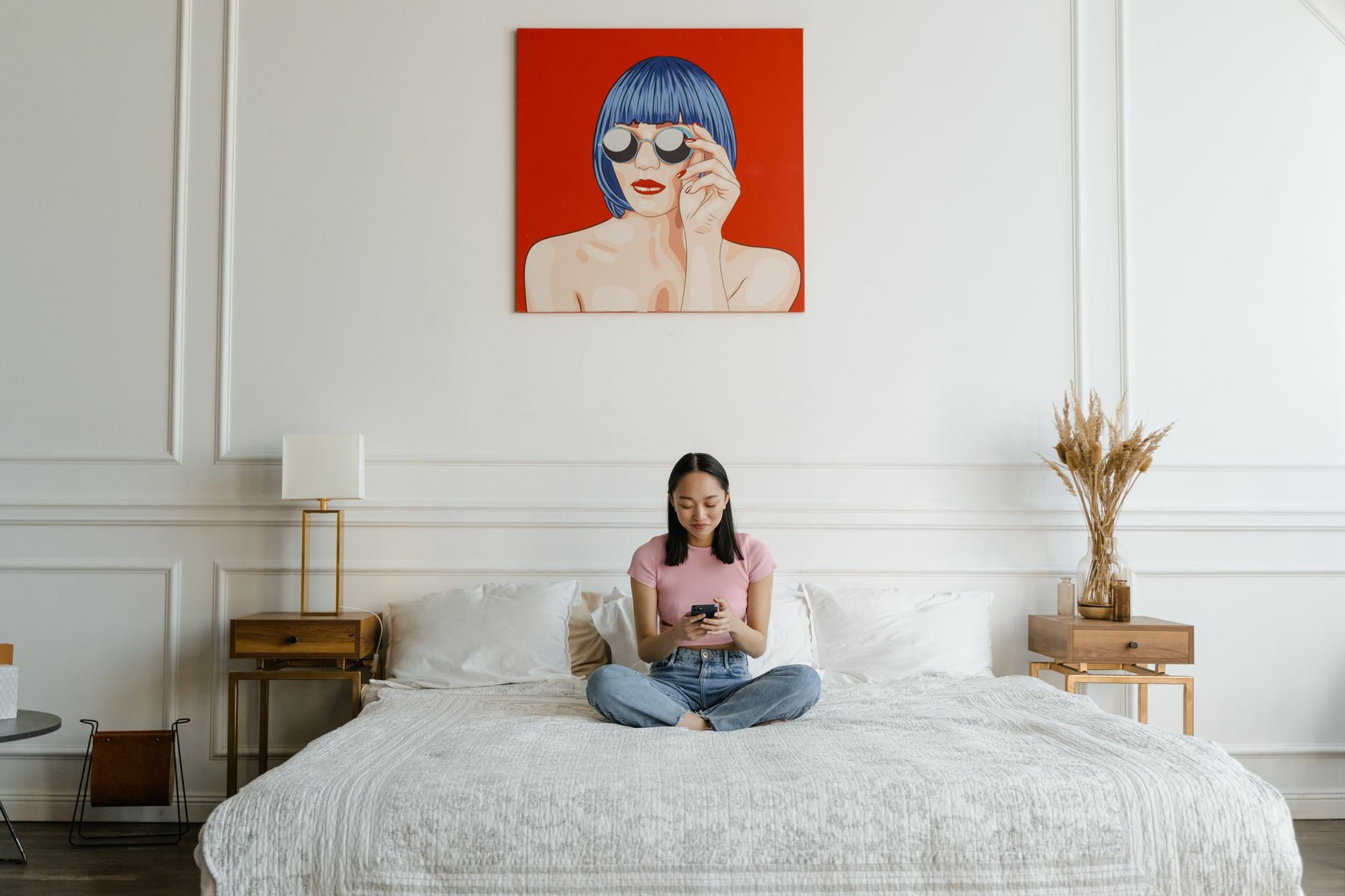Ambiance intime de boudoir