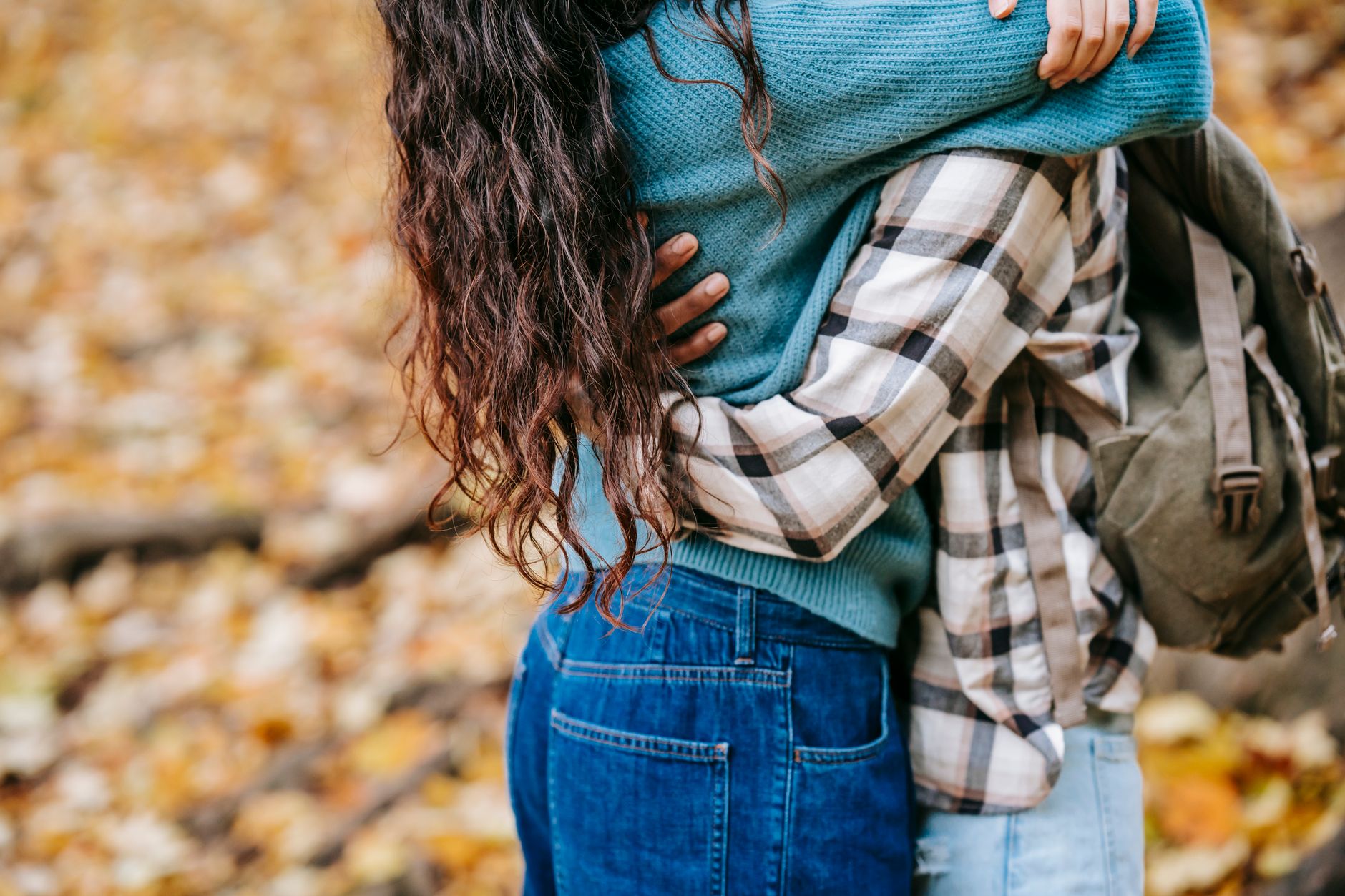 Couple enlacé