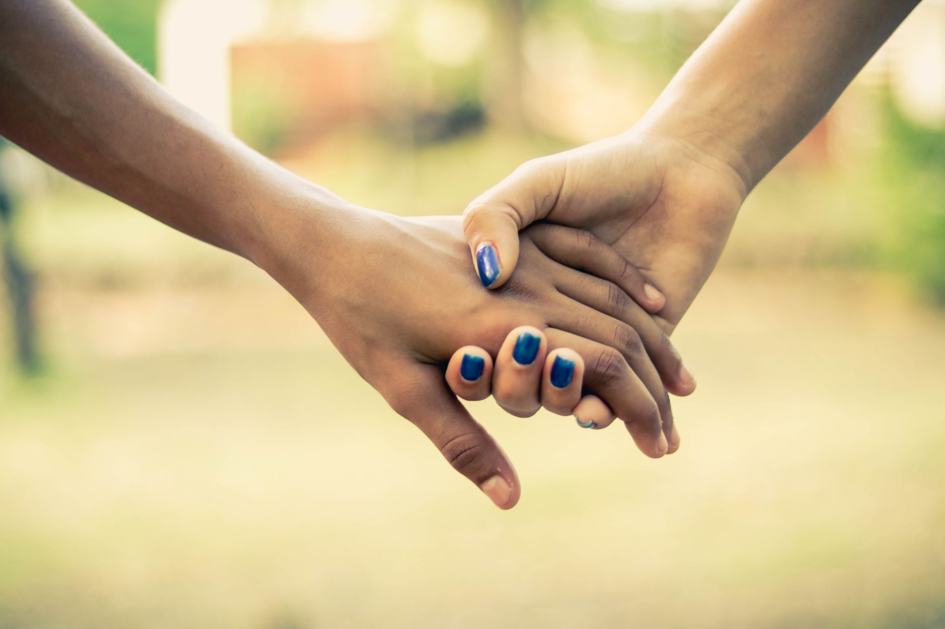 Couple enlacé