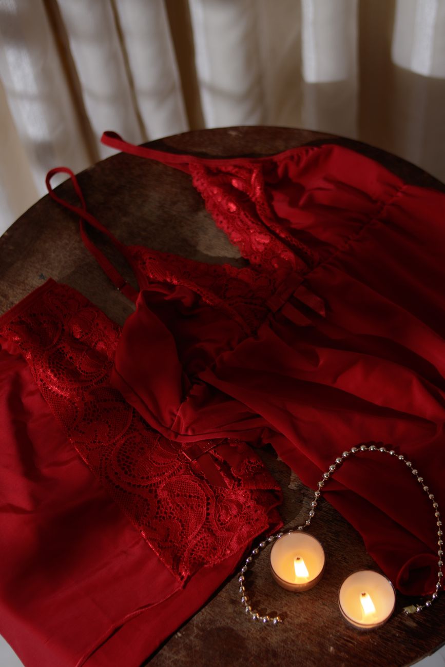Femme en lingerie