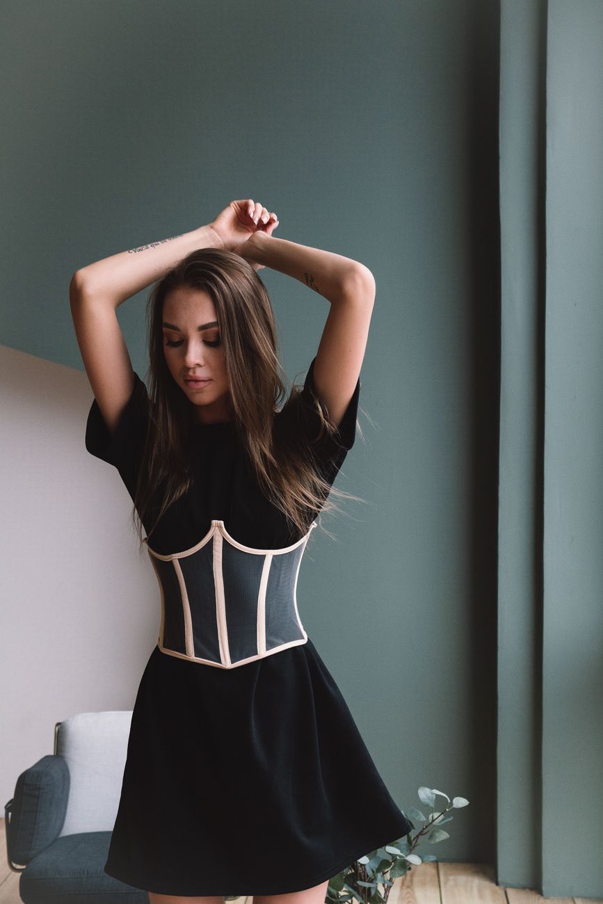 Femme en lingerie