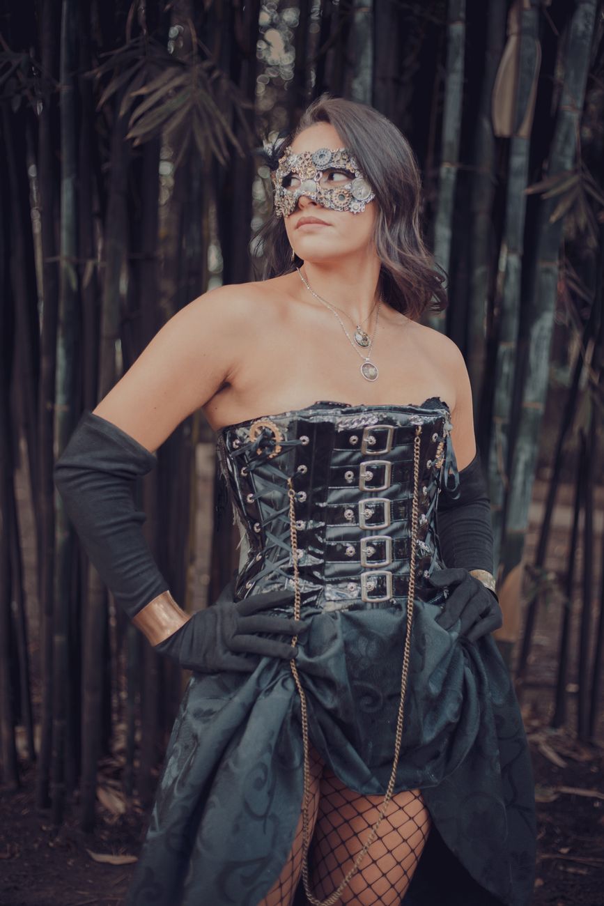 Femme en lingerie