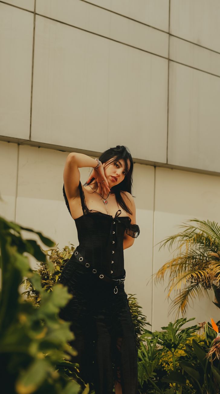 Femme en lingerie