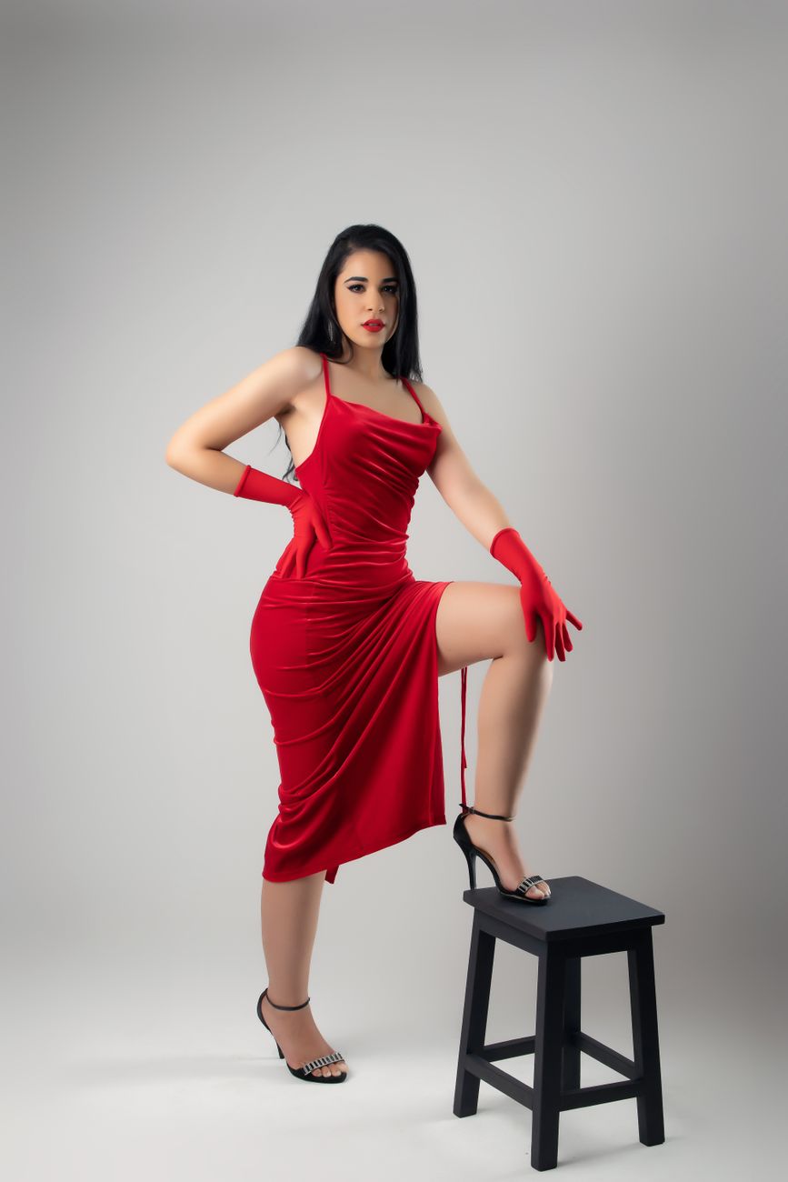 Jeune femme séduisante